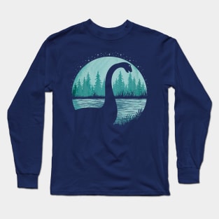 Loch Ness Monster Nessie Long Sleeve T-Shirt